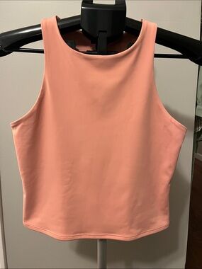 Express Coral Body Contour Tank Top - Size Medium